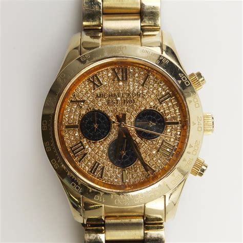 michael kors ladies layton black glitz dial watch|Amazon.com: Michael Kors Women's Layton Quartz Watch : .